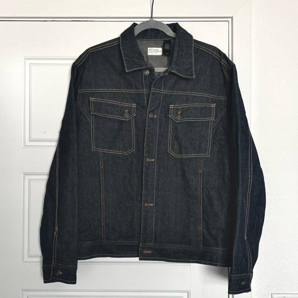 DKNY Jeans Dark Blue Denim Jacket